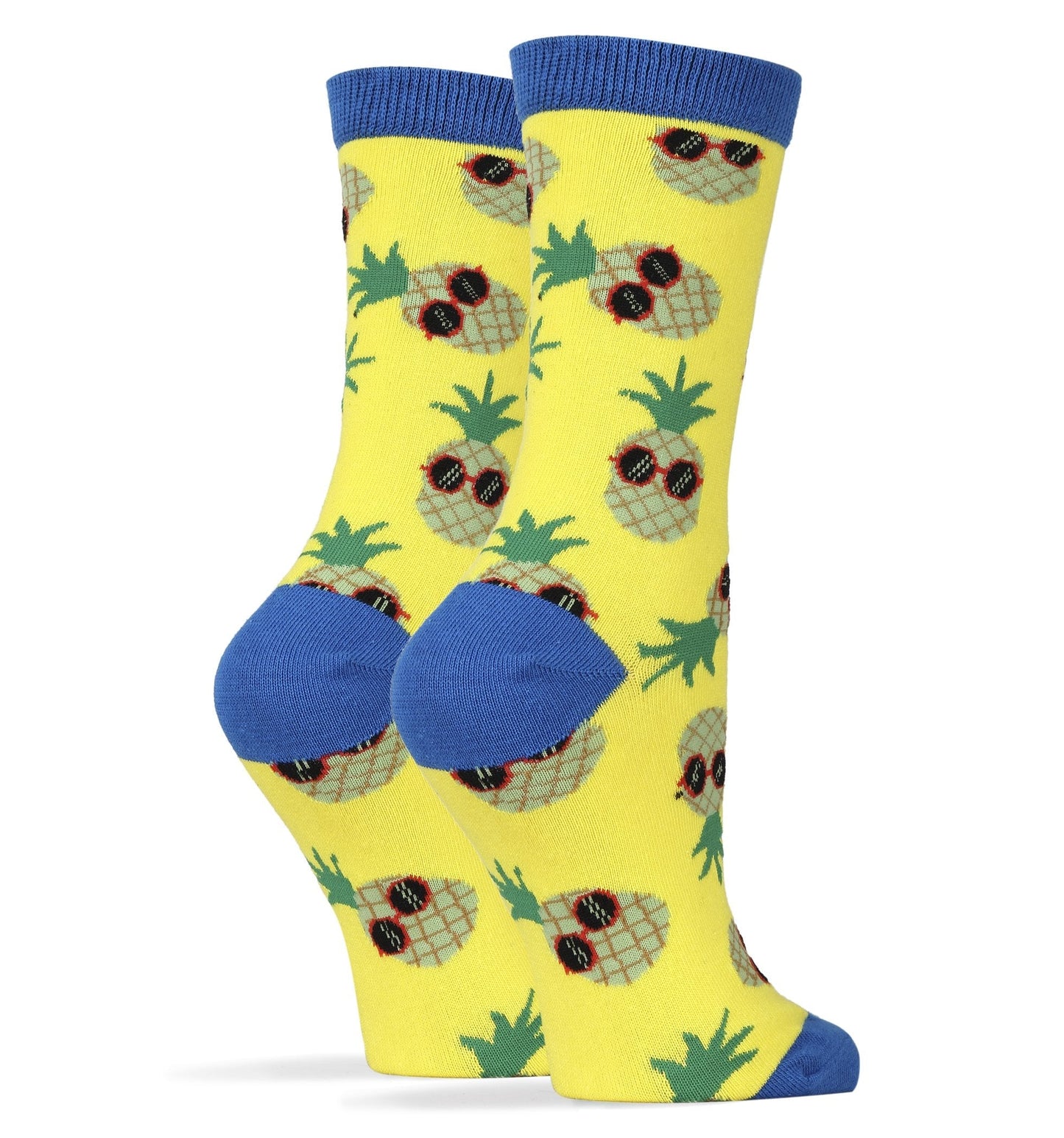 Women's Pineapple Dude Yellow Socks
