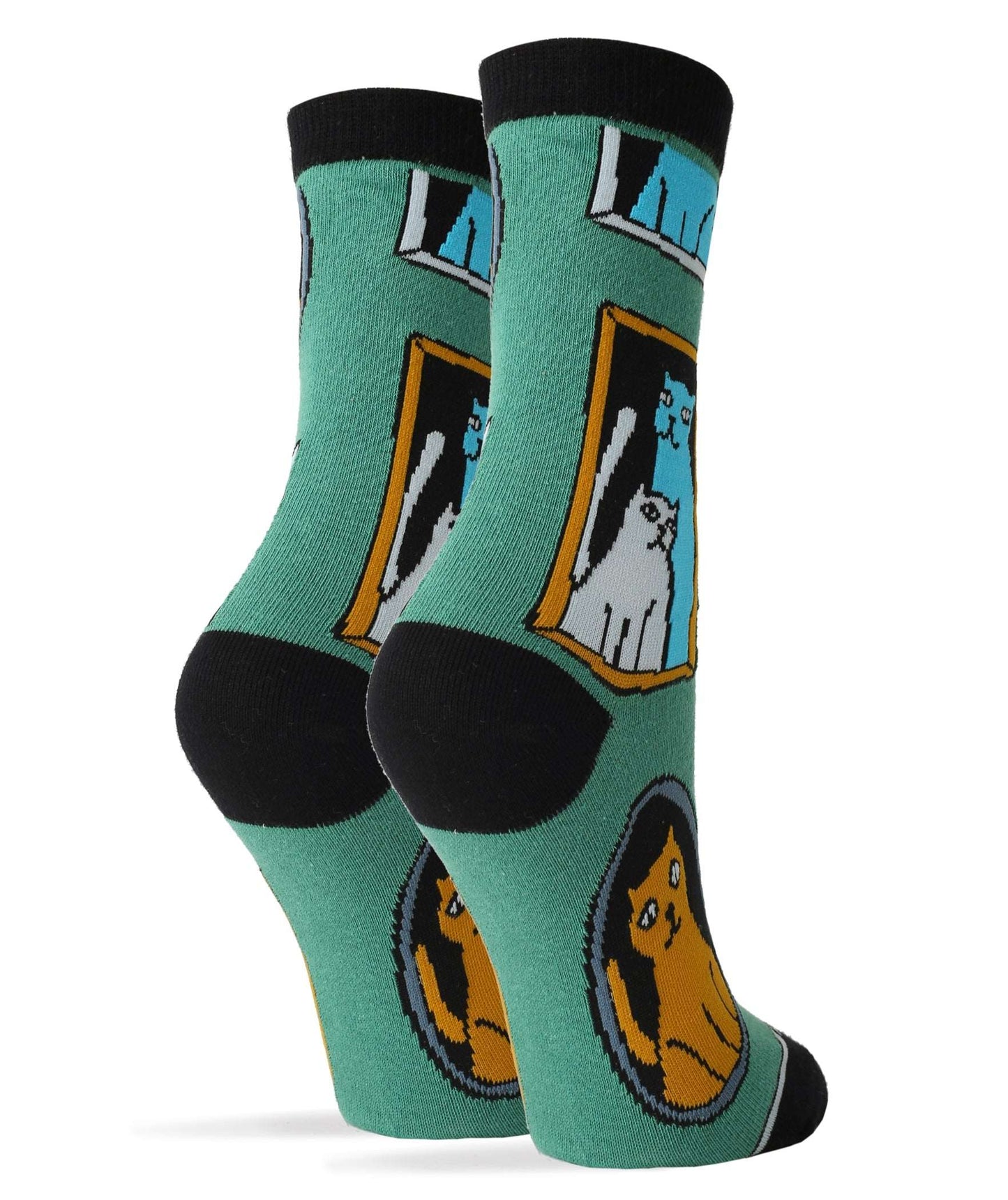 Women's Cat Frames Socks
