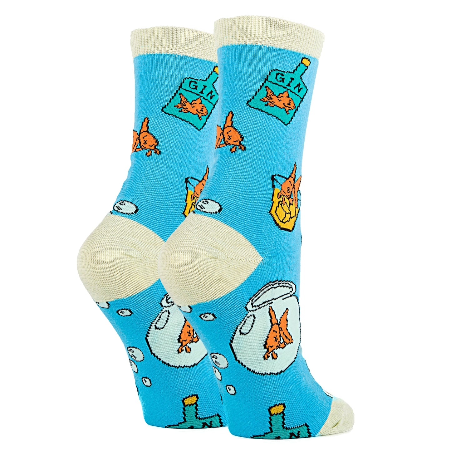 Women's Fish In A Bowl Socks