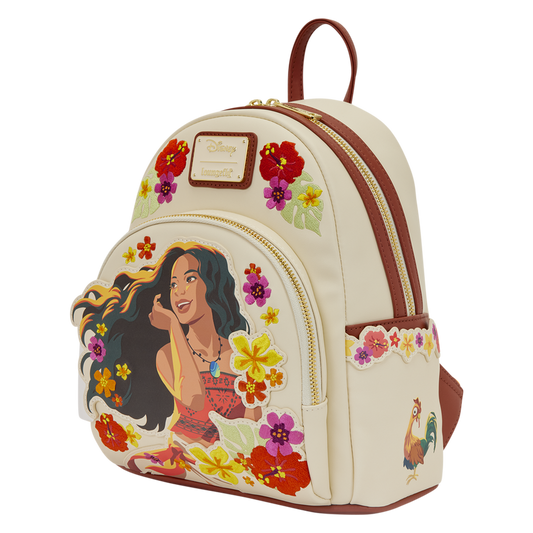Loungefly Disney - Moana Live Action Floral Mini Backpack