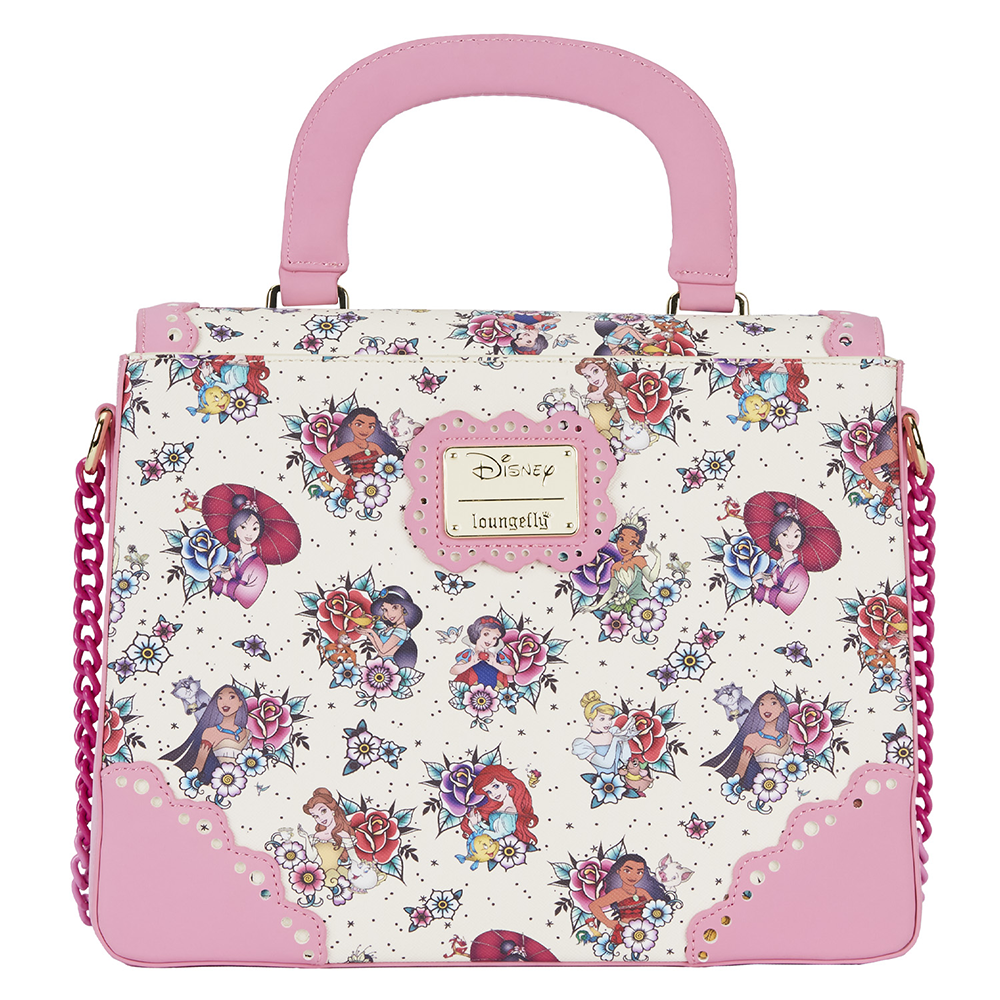 Loungefly: Disney Princess Tattoo Aop Crossbody Bag