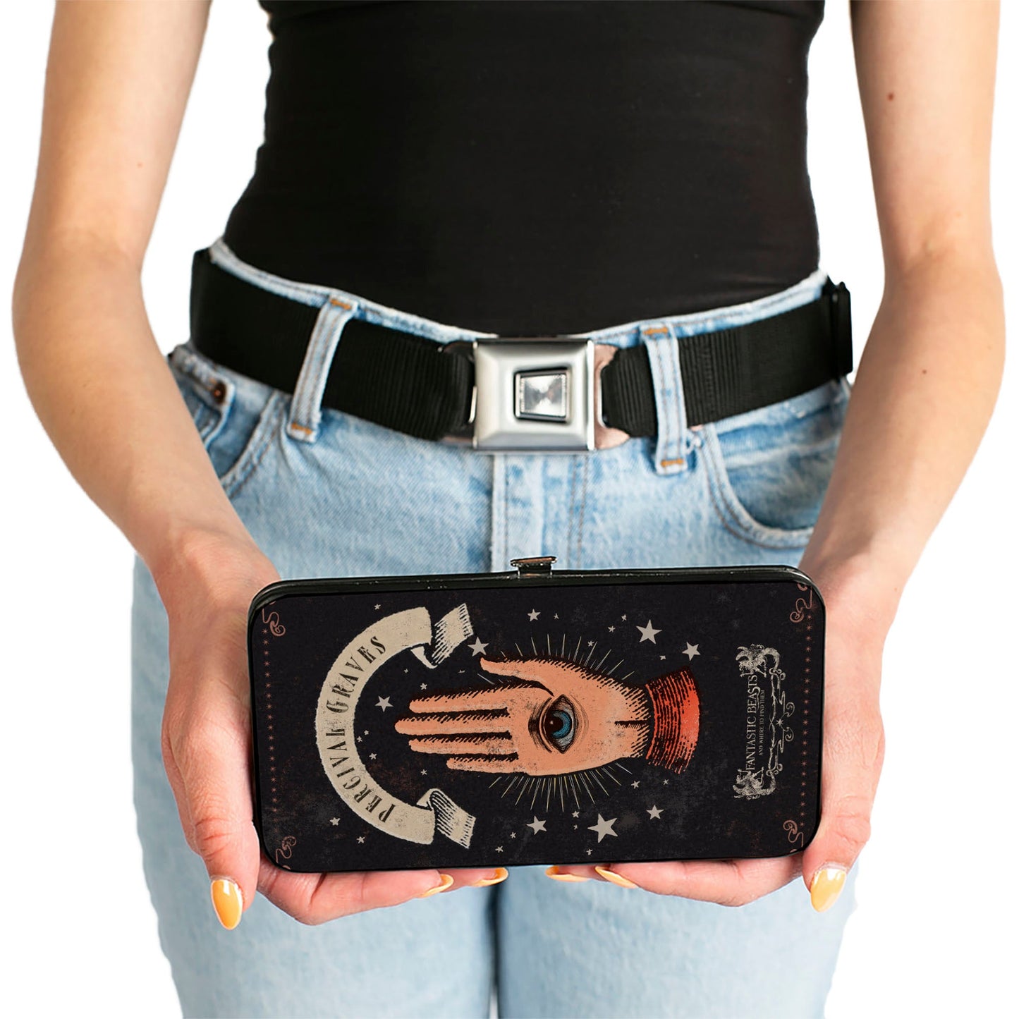 Hinged Wallet - FANTASTIC BEASTS AND WHERE TO FIND THEM PERCIVAL GRAVES Eye in Hand Icon