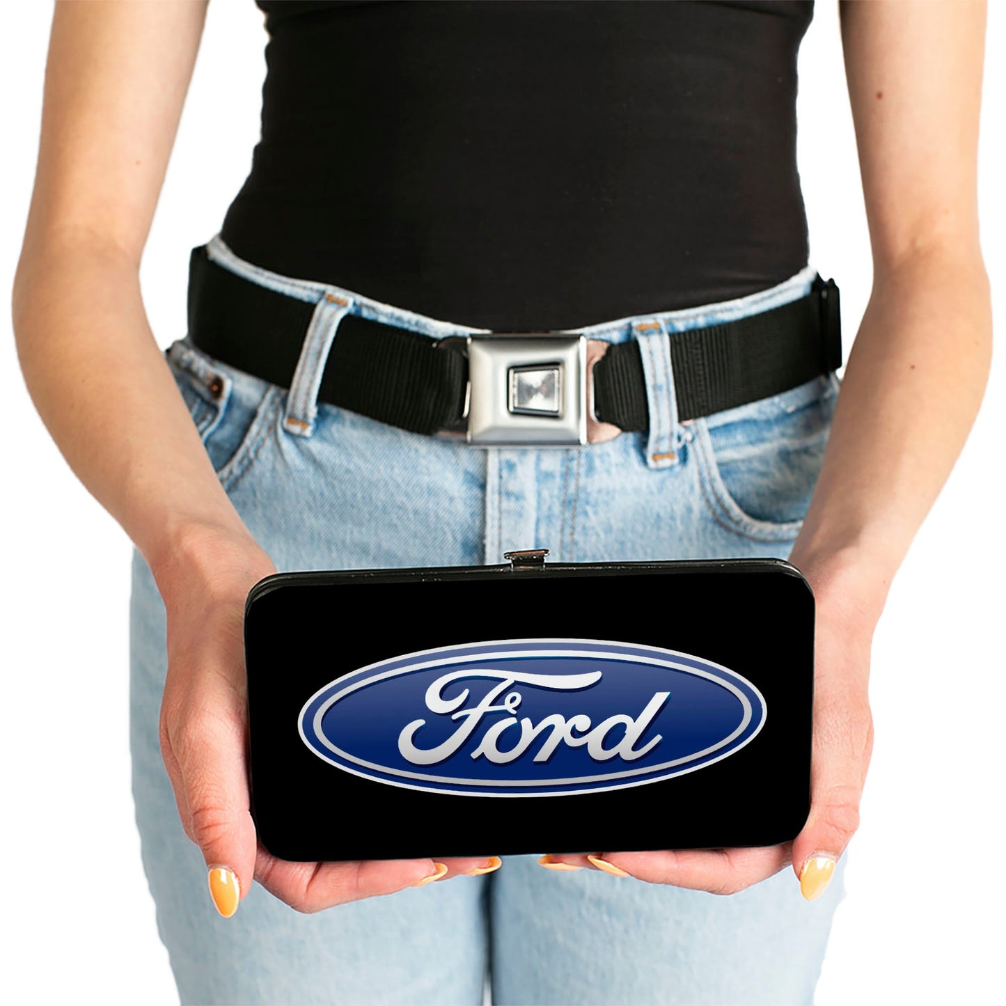 Hinged Wallet - Ford Oval Logo CENTERED