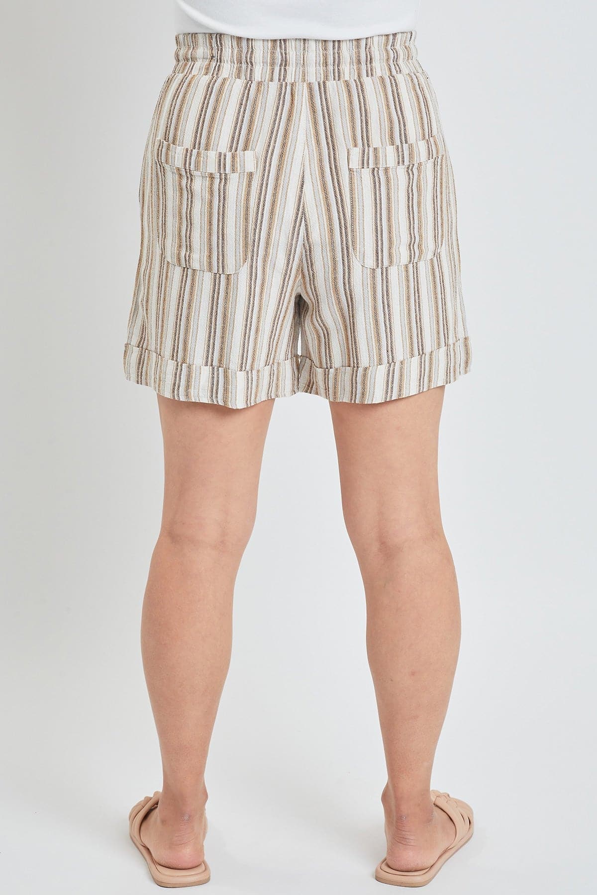 Women's High Rise Pull-On Cuffed Shorts