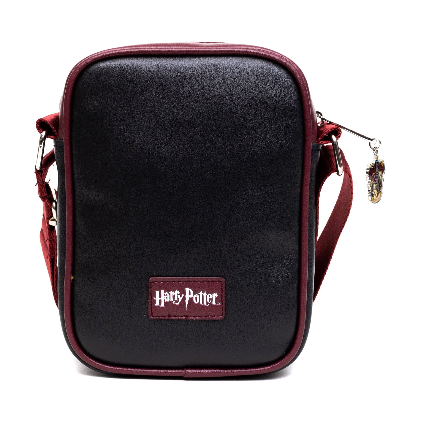 The Wizarding World of Harry Potter Bag, Crossbody, Harry Potter Hogwarts School Gryffindor Uniform Embroidered, Vegan Leather
