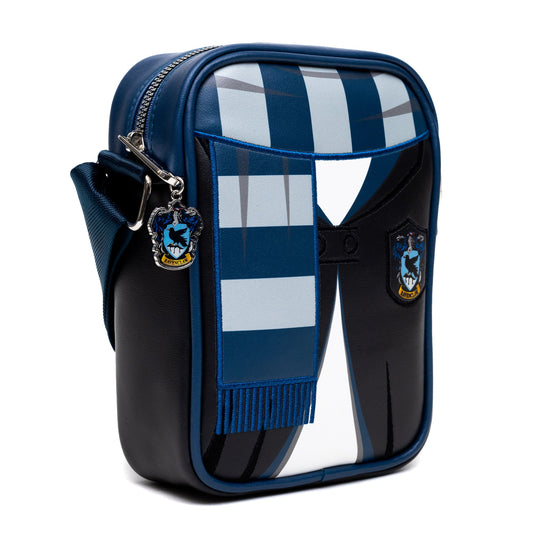 The Wizarding World of Harry Potter Bag, Crossbody, Harry Potter Hogwarts School Ravenclaw Uniform Embroidered, Vegan Leather