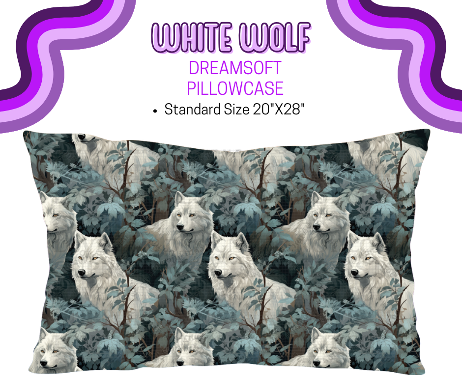 White Wolf Dreamsoft Pillowcases