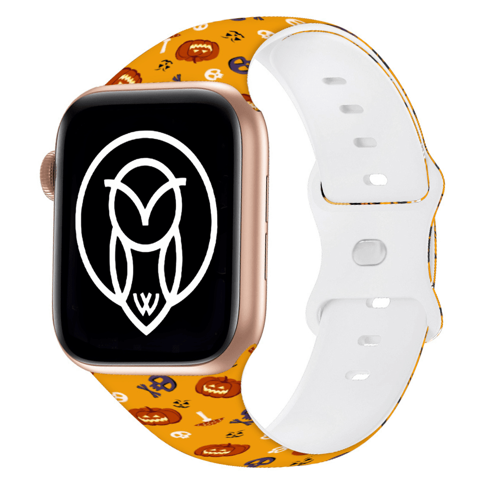 Spooky Silicone Band