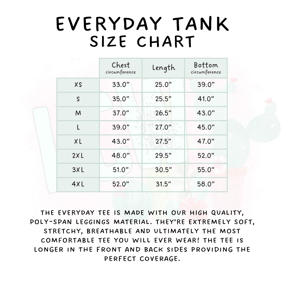 Batch #575 - Fun Run 26 - Closes 8/26 - ETA late October - Brown Plaid Everyday Tank & Tee