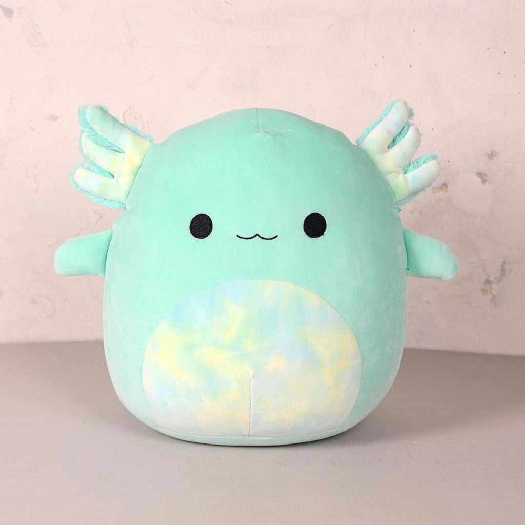 Squishmallows Anastasia the Axoloti 12" Green with Tie-Dye Belly Cracker Barrel Exclusive Stuffed Plush