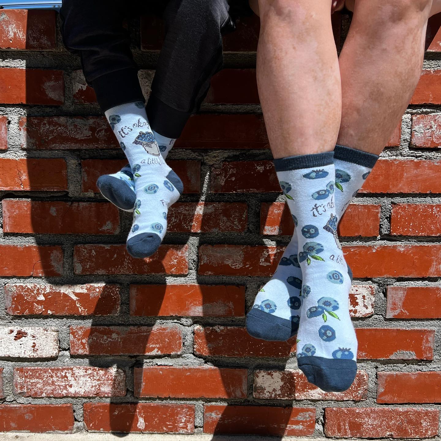 Men's A Little Blue Socks