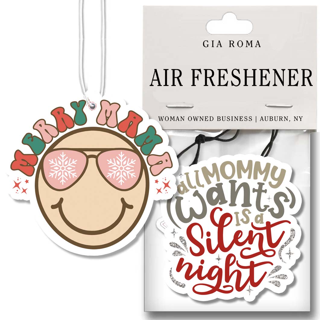 Christmas Hanging Air Freshener Balls Scented Car Home Holiday Ornaments