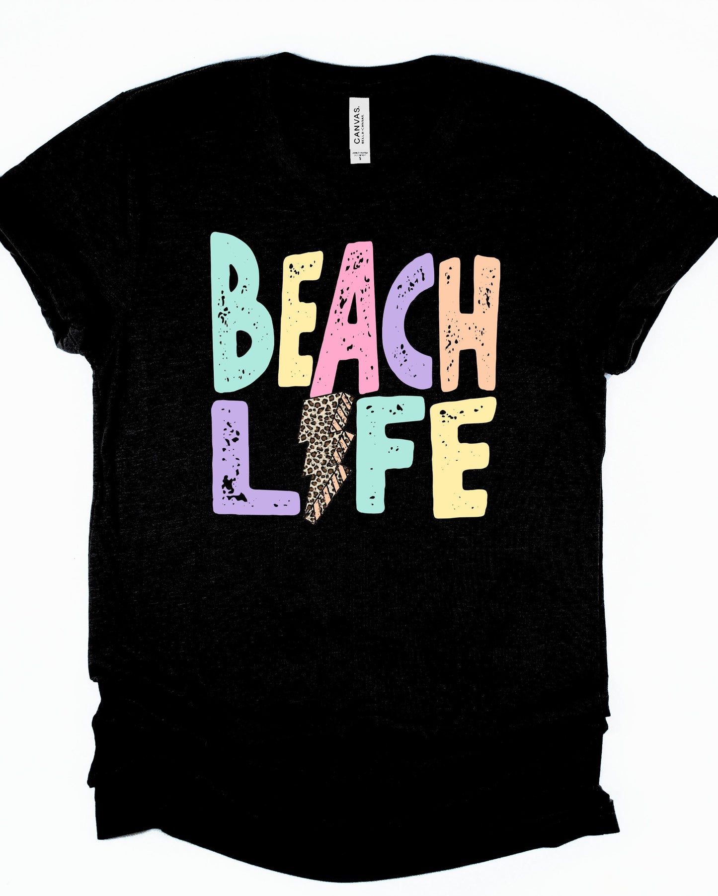 Beach Life lightening Graphic Tee