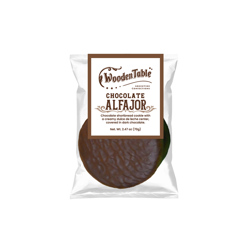 Dark Chocolate Alfajores Cookies