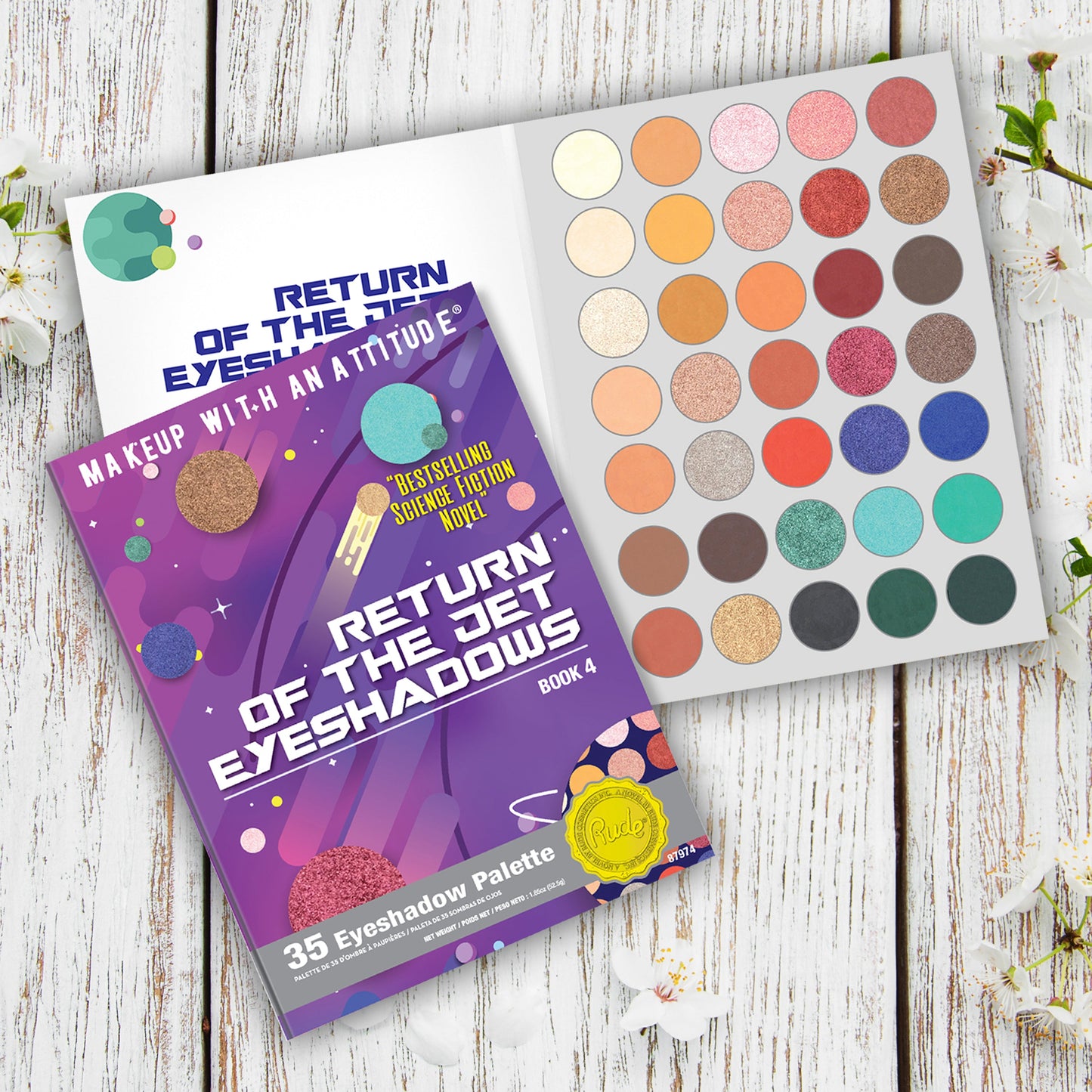 Chibi Manga Return of the Jet Eyeshadow 35 Eyeshadow Palette - Book 4