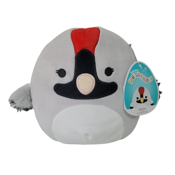 Squishmallows Basma the Whooping Crane 8" Stuffed Plush