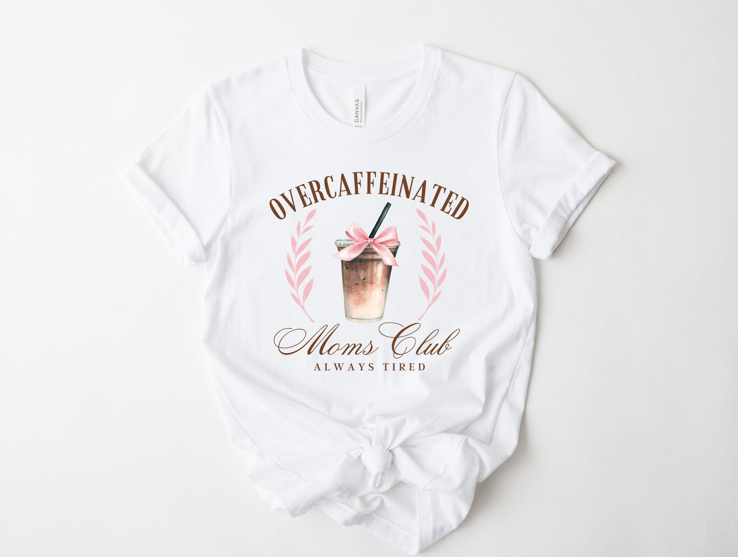 Caffinated Moms Club Graphic Tee