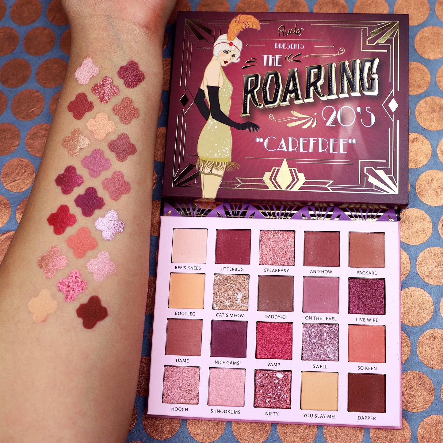 The Roaring 20's Eyeshadow Palette - Carefree