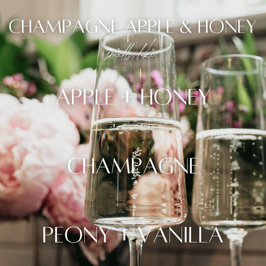Champagne Apple & Honey - 3 Wick Jar Candle