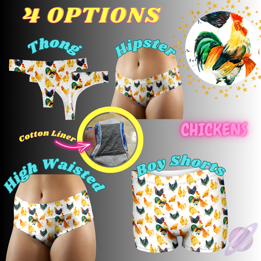 CHICKEN-Underwear Run 2-Preorder Closing 6/18