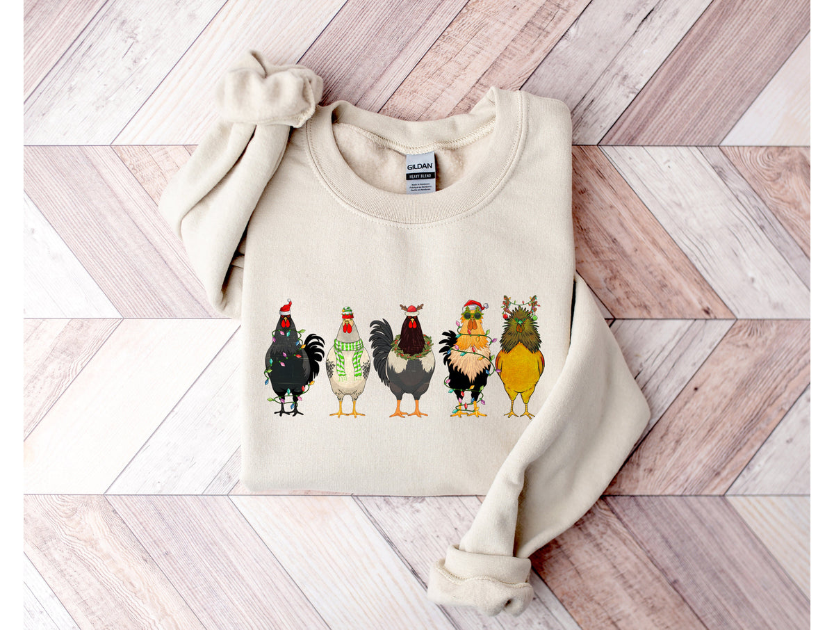 Christmas Chicken Graphic Tee