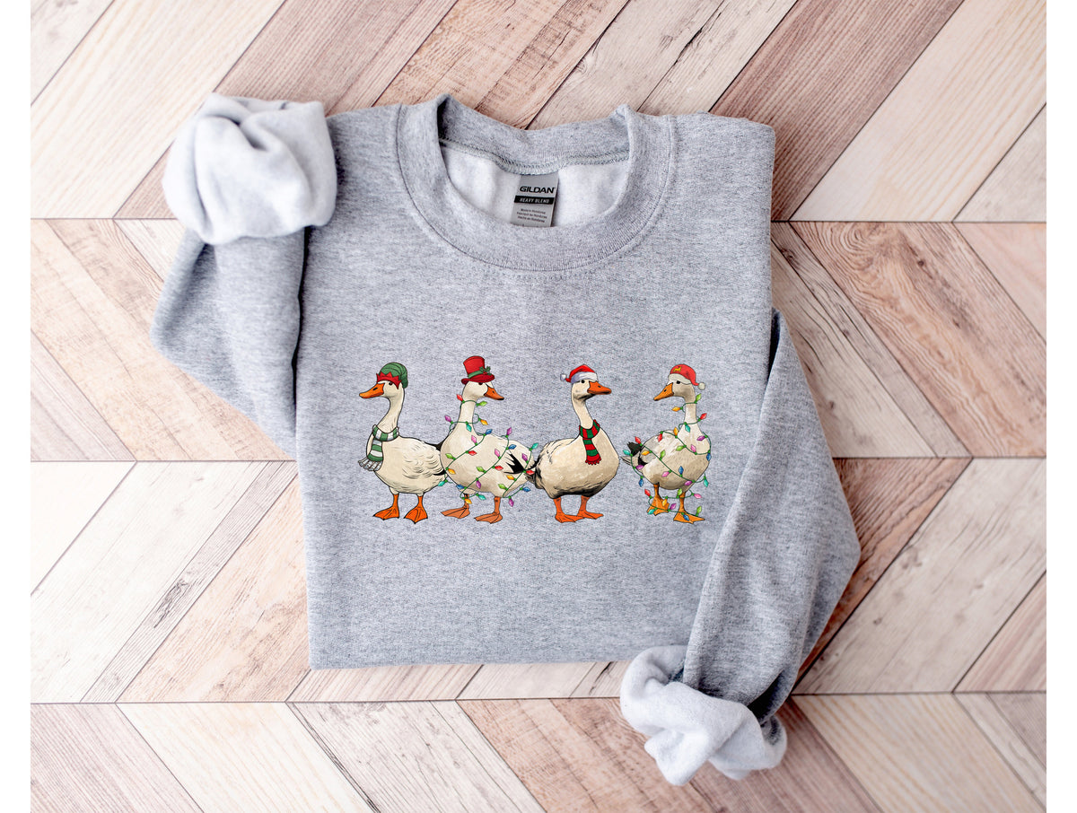 Christmas Geese Graphic Tee