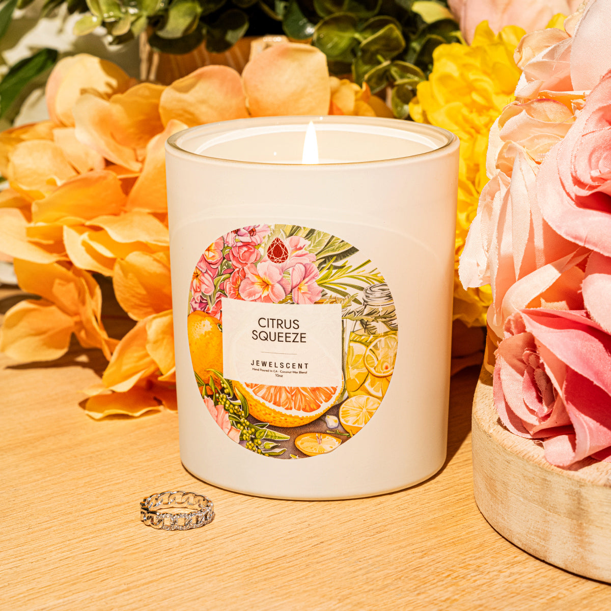 Citrus Squeeze 10oz Signature Jewelry Candle
