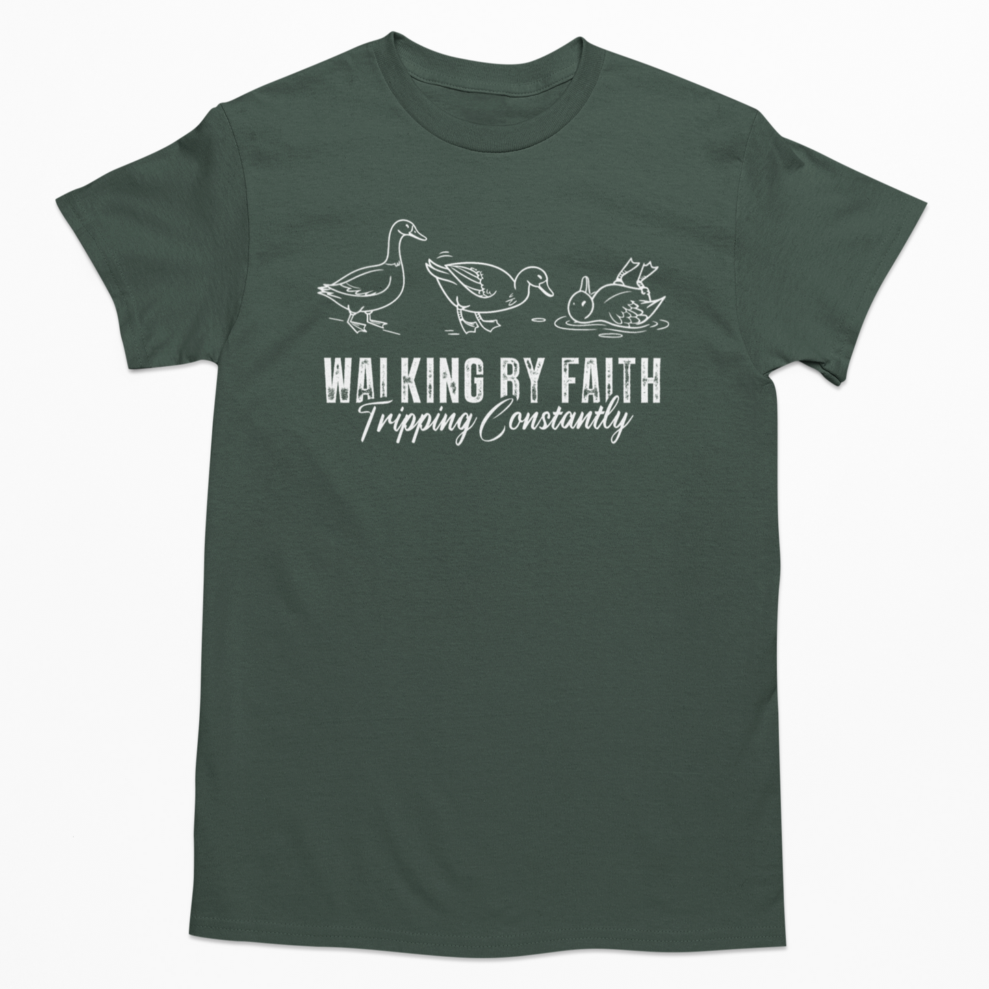Walking By Faith Graphic Tee