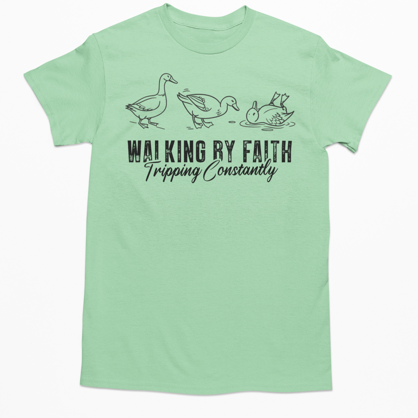 Walking By Faith Graphic Tee