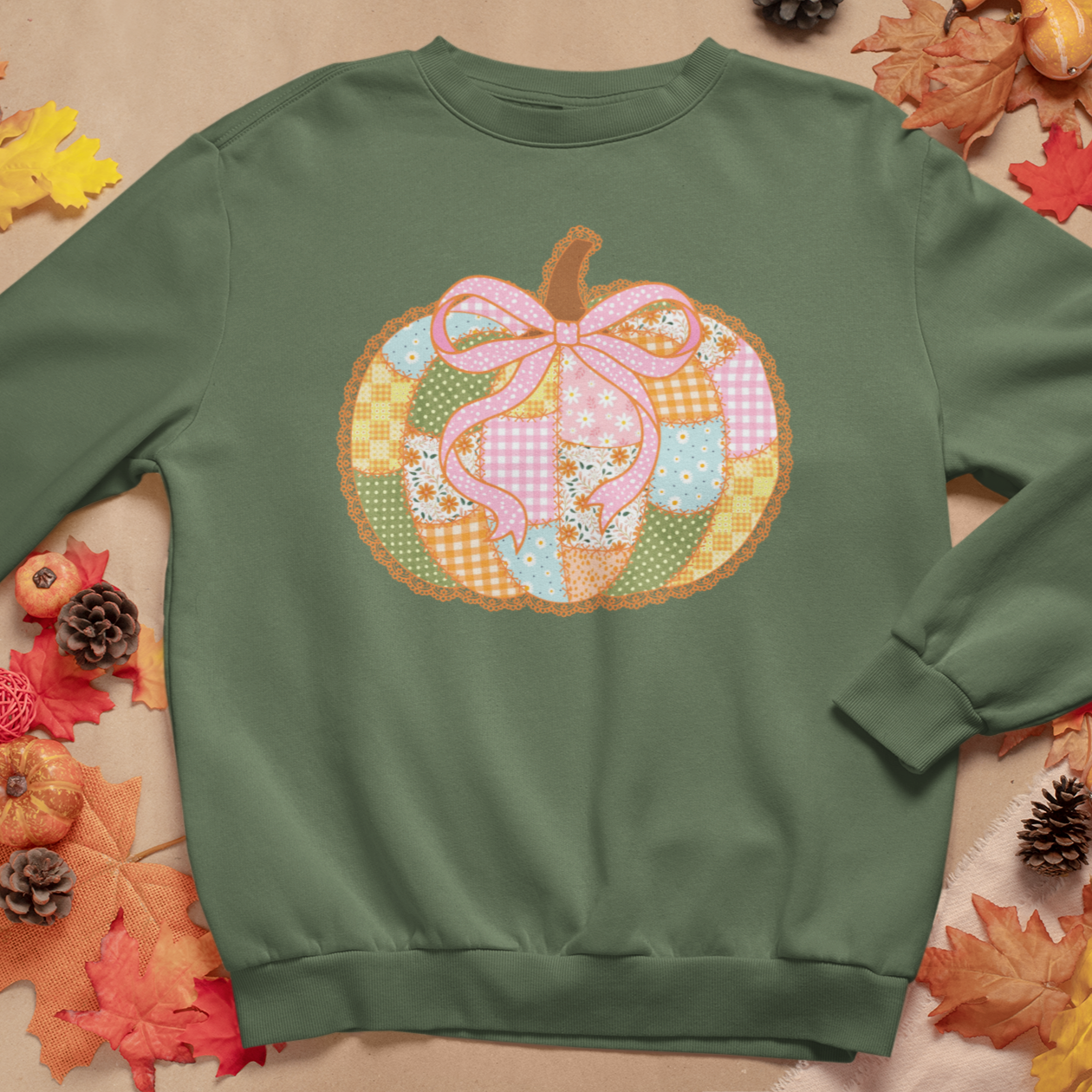 Fall In Stitches Graphic Sweatshirt
