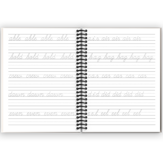 Cursive Handwriting Workbook for Teens (Spiral Bound)