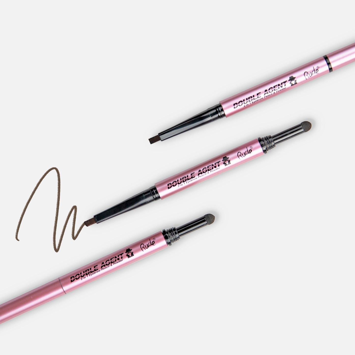 Double Agent 2 in 1 Eyebrow Pencil and Powder