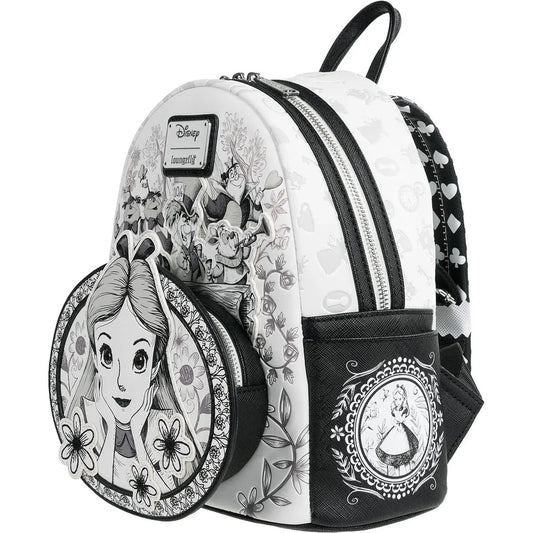 Loungefly Alice in Wonderland Sketch Mini Backpack Limited Edition