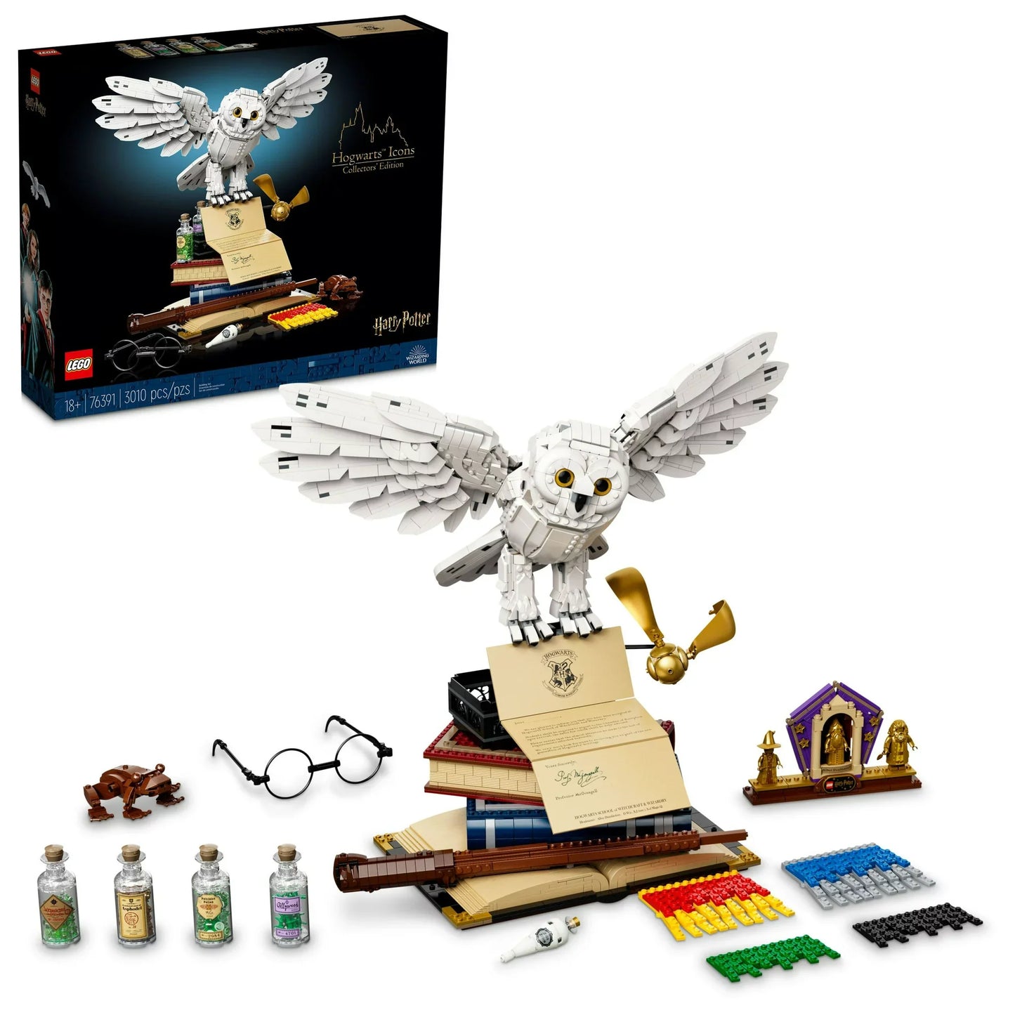 LEGO Harry Potter Hogwarts Icons - Collectors' Edition 76391 Building Set