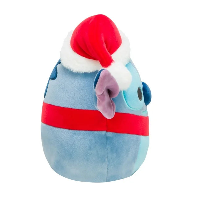 Squishmallows Stitch Wearing Santa Hat & Scarf 8" 2023 Disney Christmas Collection Stuffed Plush
