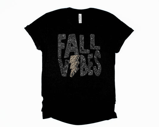 Fall Glitter Vibes Graphic Tee