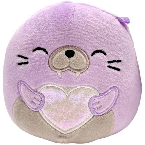 Squishmallows Winnie the Walrus 5" 2022 Valentine's Collection Stuffed Plush