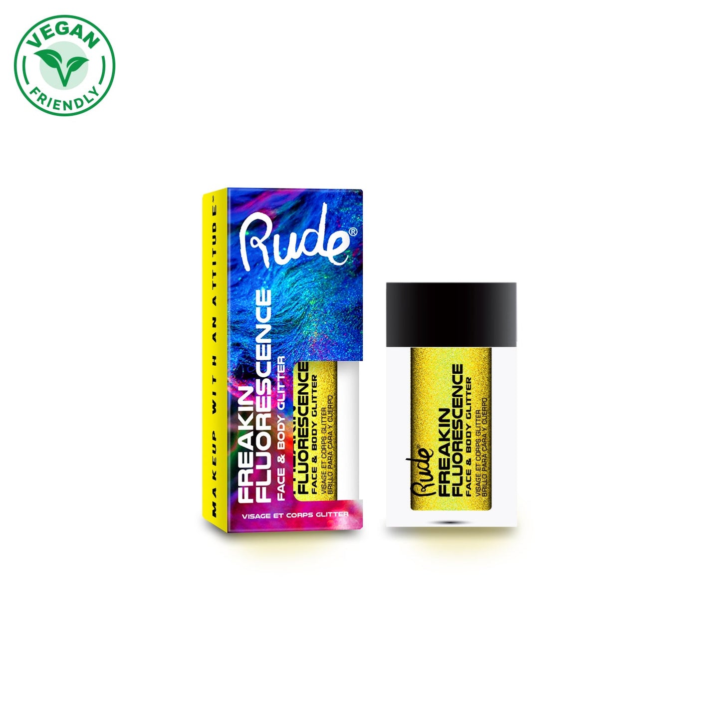 Freakin Fluorescence Face and Body Glitter
