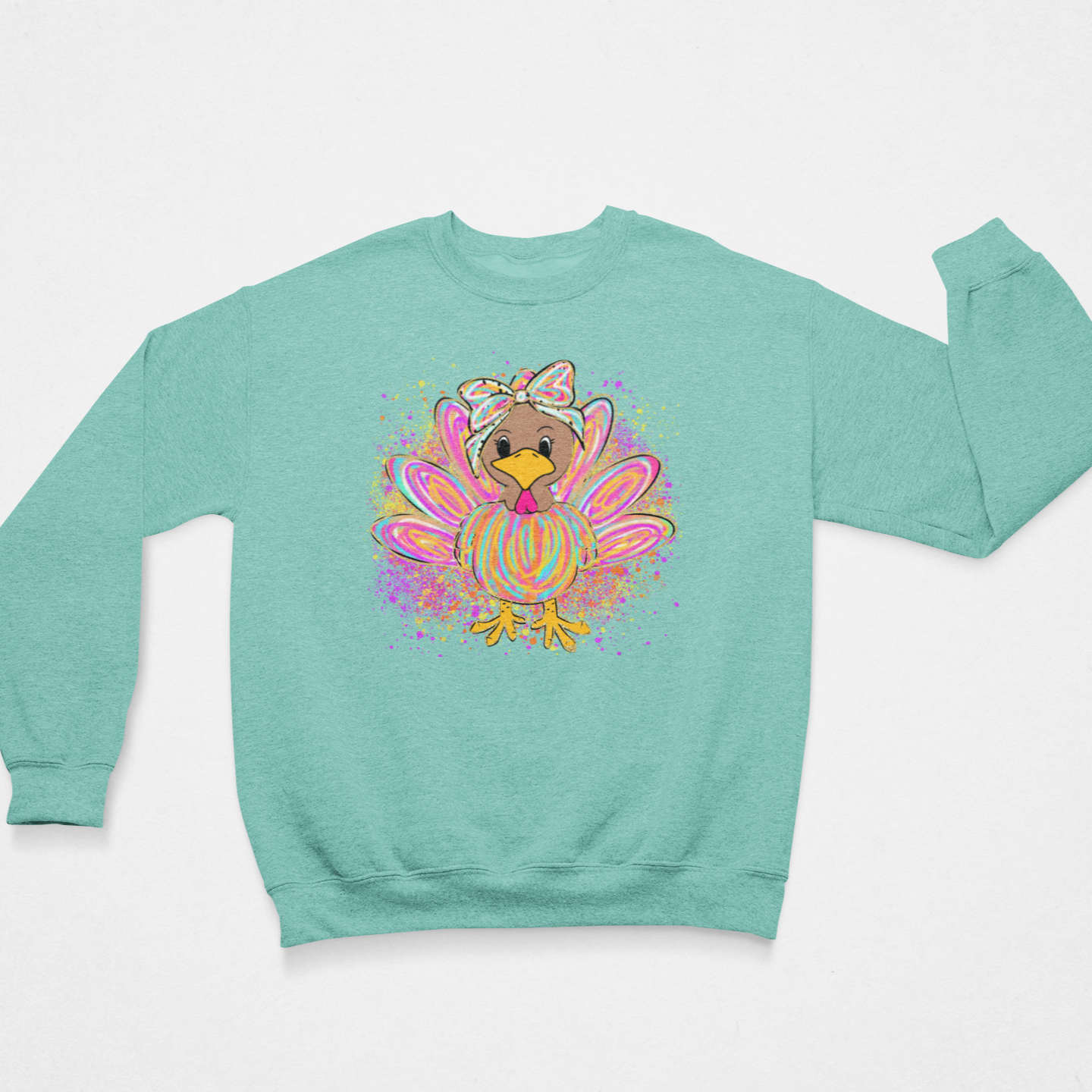Girly Turkey Youth & Toddler Sweatshirt