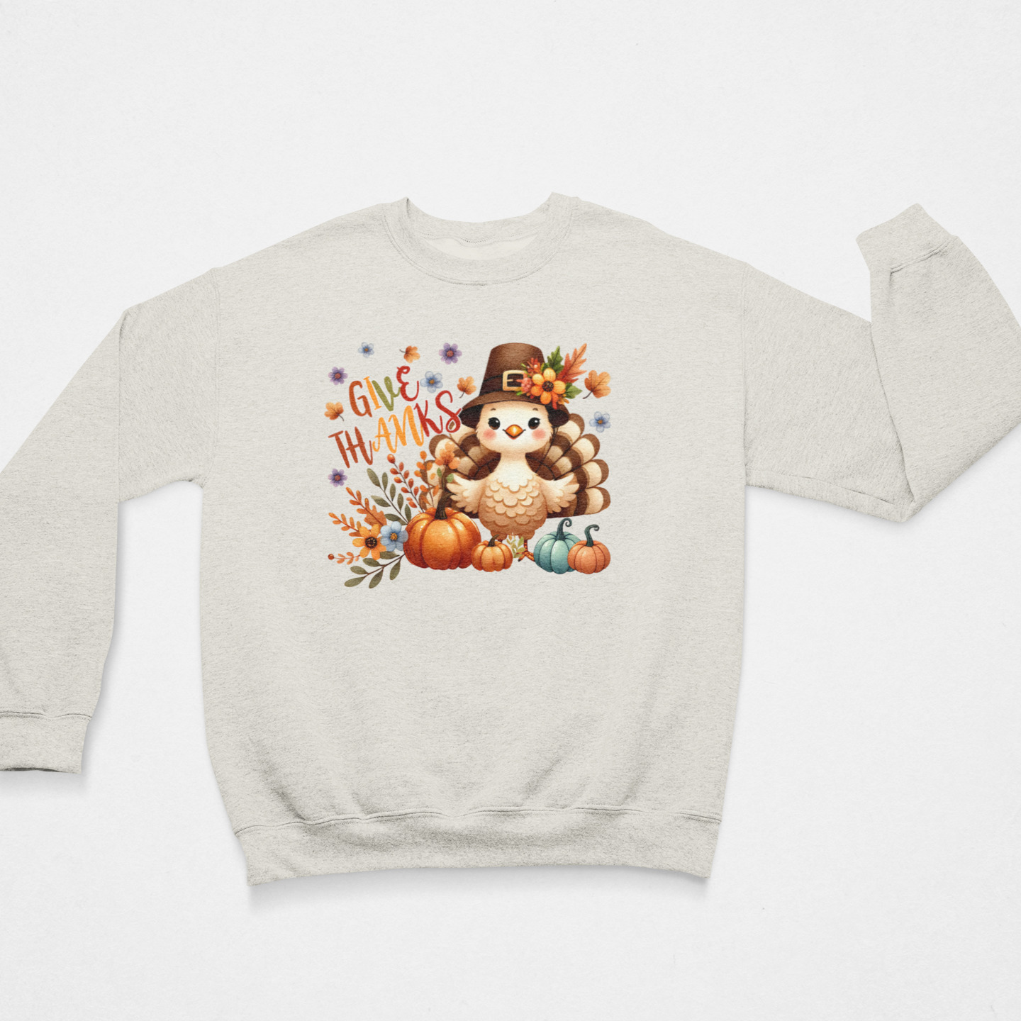 Give Thanks Turkey Youth & Toddler Sweatshirt