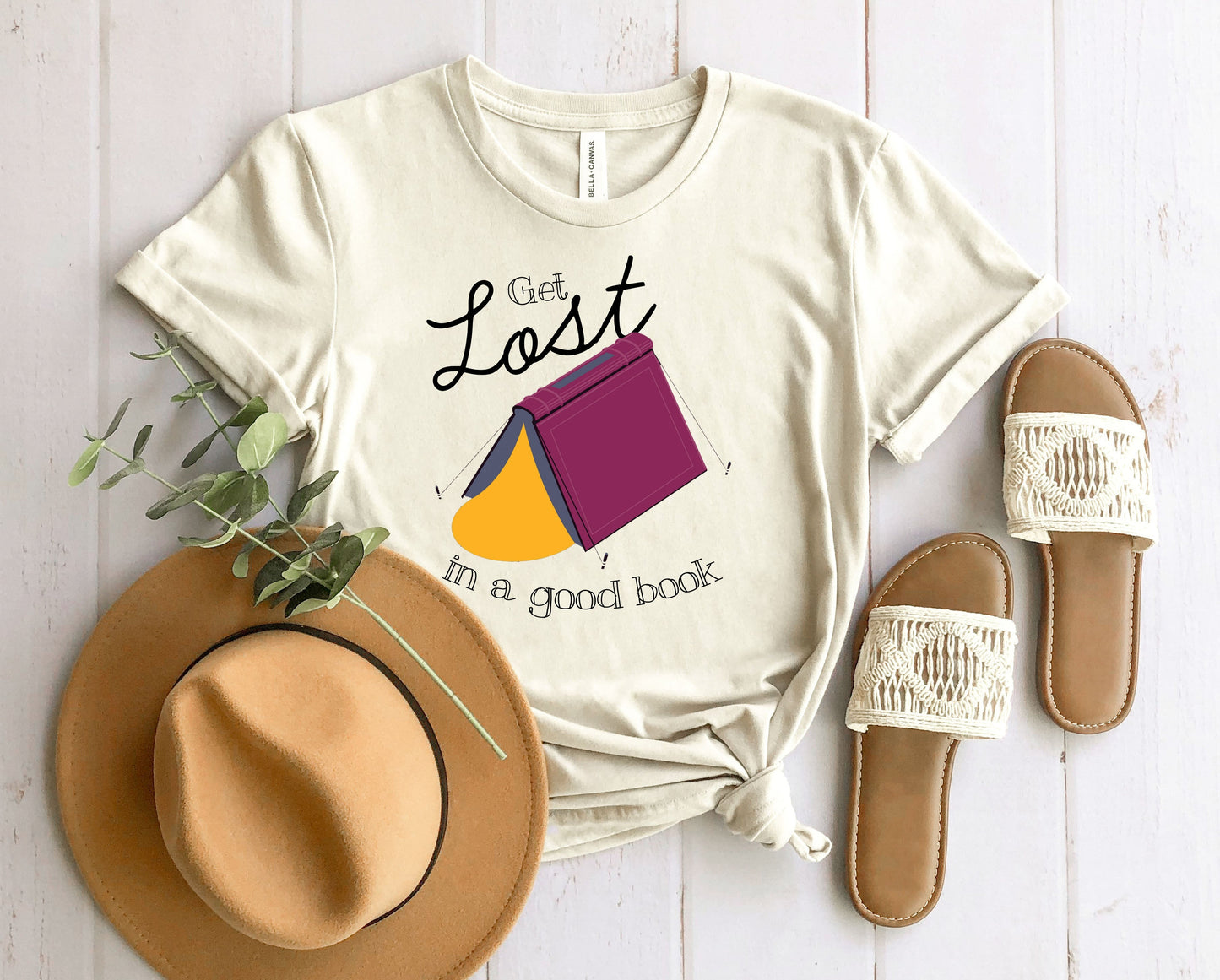 Get Lost in a Good Book Graphic Tee