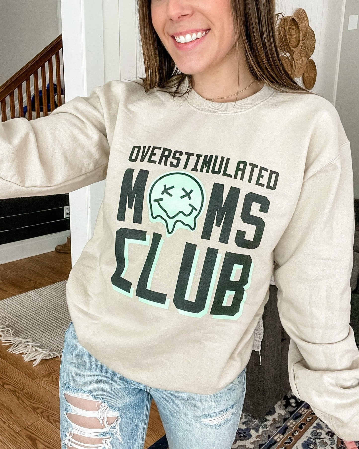 Overstimulated Moms Club Sweatshirt