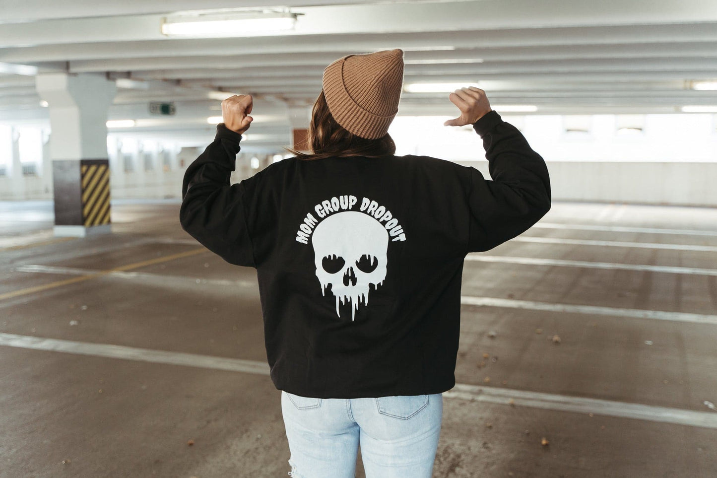 Mom Group Dropout Sweatshirt