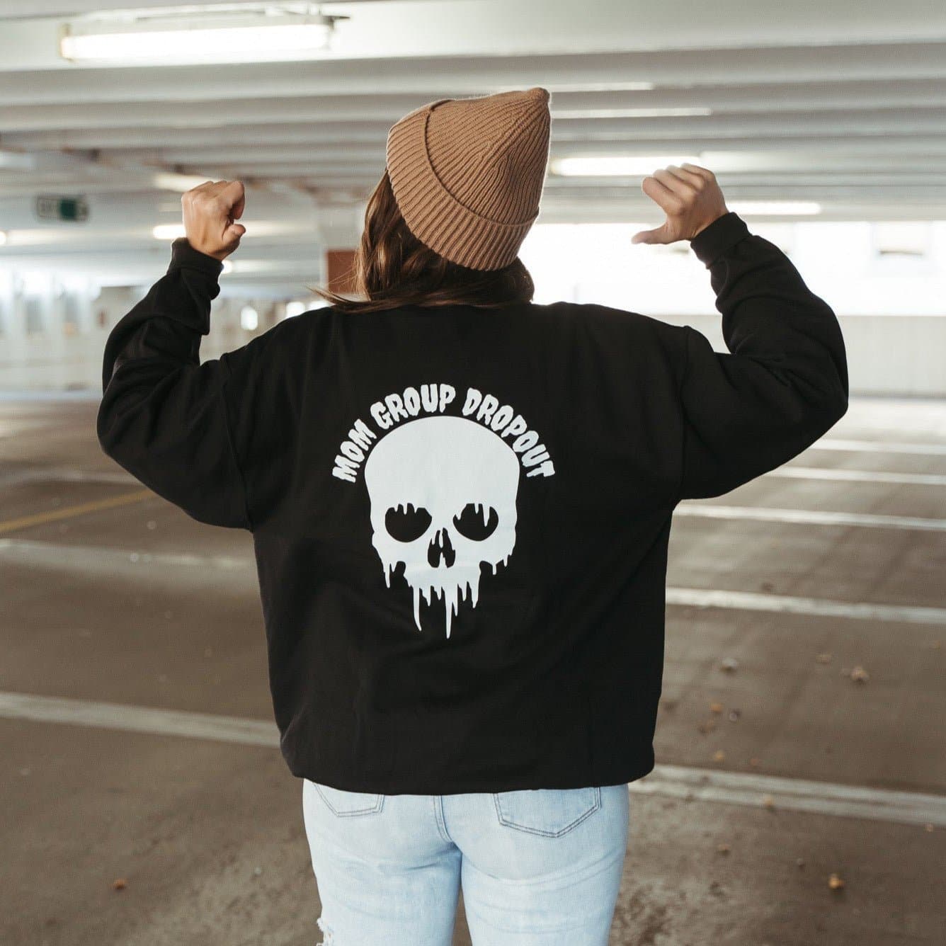 Mom Group Dropout Sweatshirt