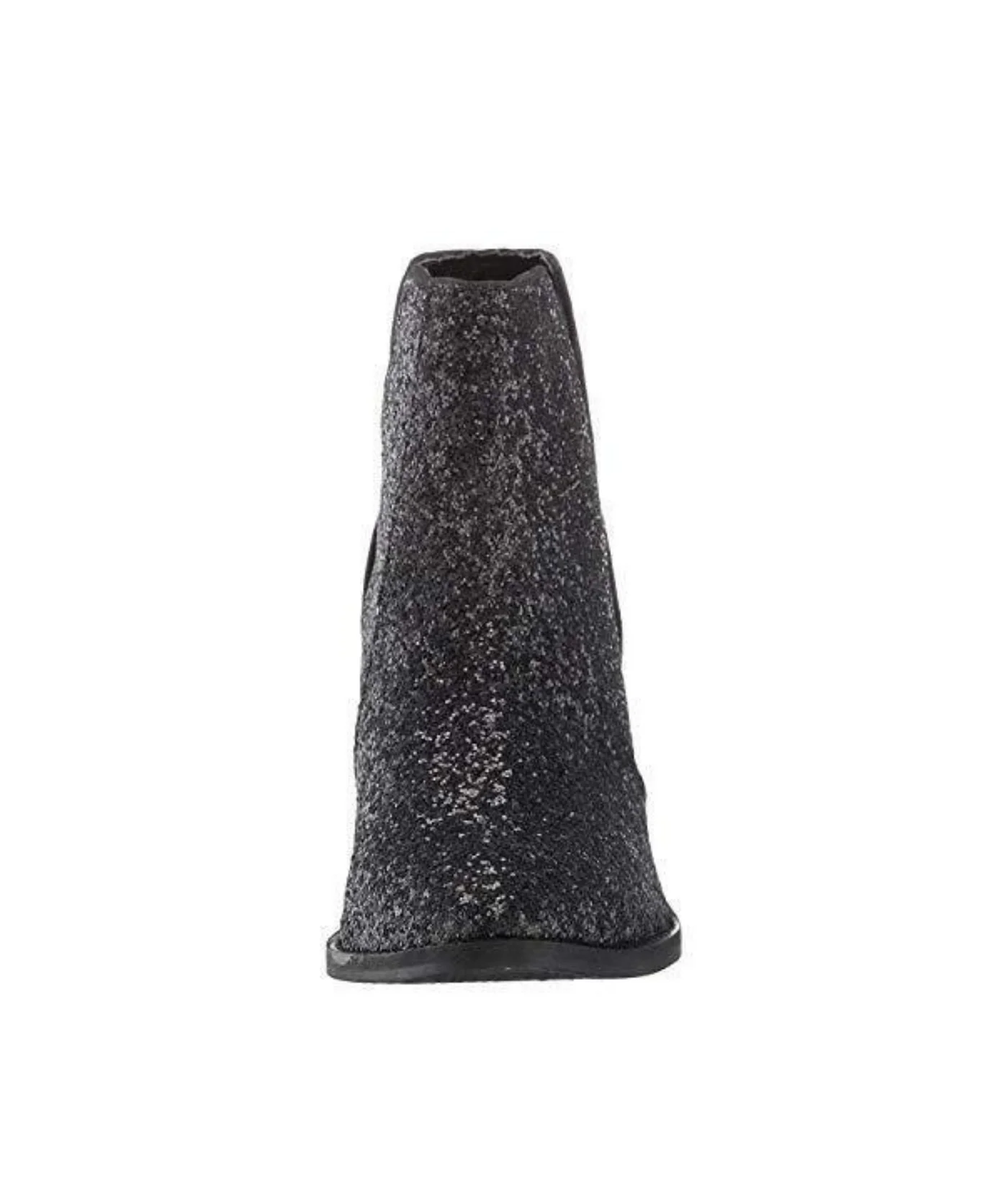 Not Rated - Fiera Glitter Booties in Black