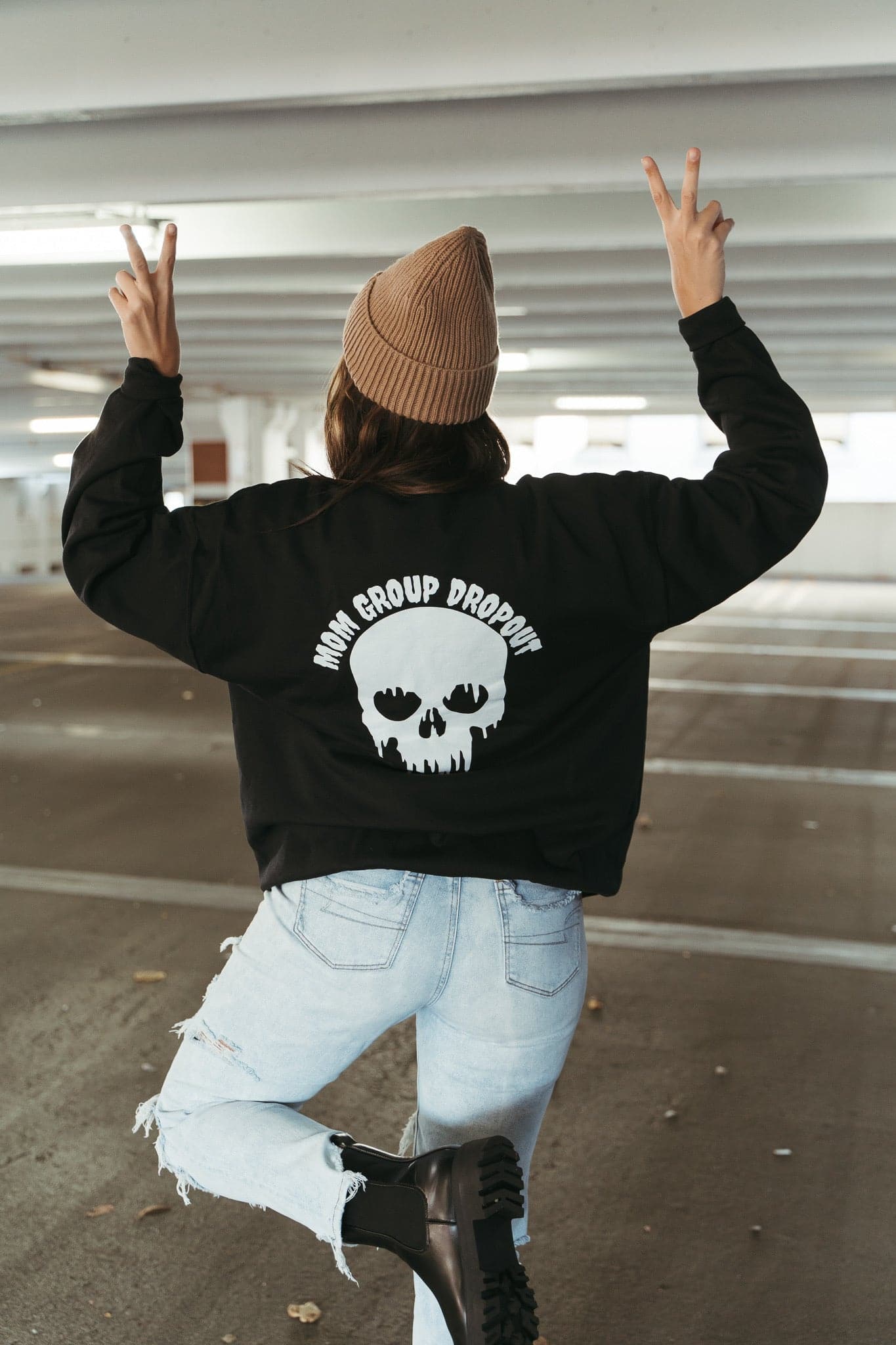 Mom Group Dropout Sweatshirt