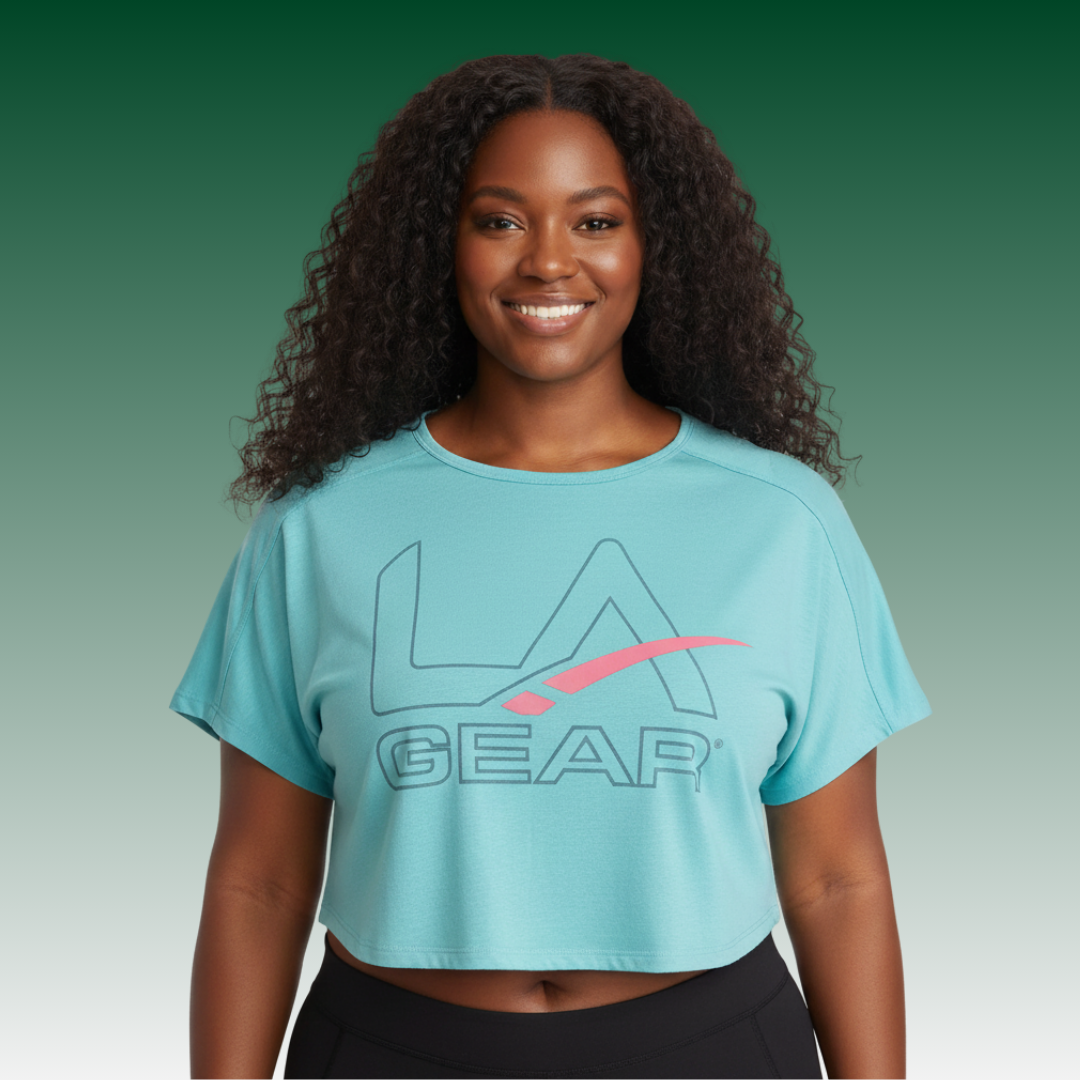 la gear shirt LA Gear Women's Cropped Tee