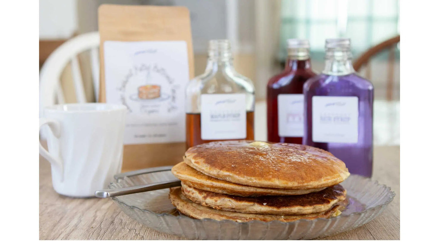 Organic Malted Buckwheat/Buttermilk Pancakes with Syrup Trio Gift Set