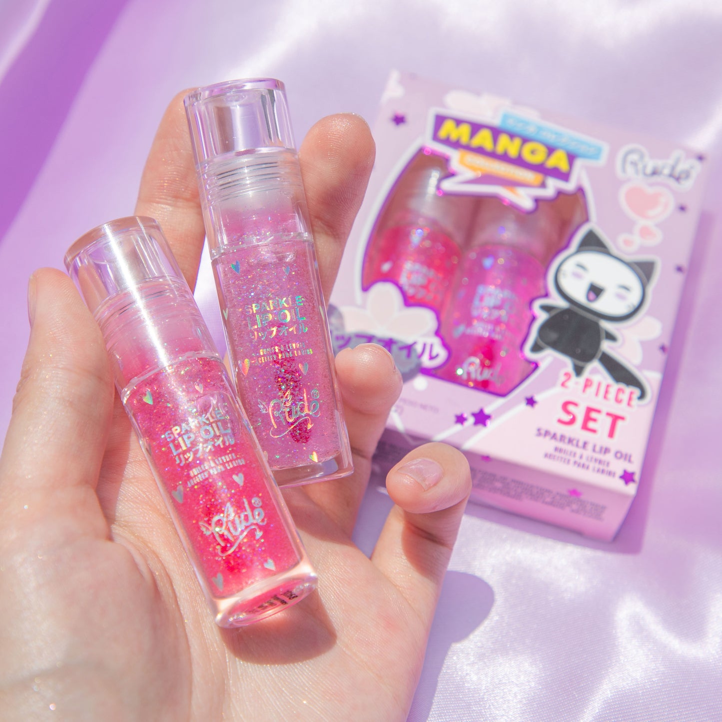 Chibi Manga Collection Sparkle Lip Oil Duo