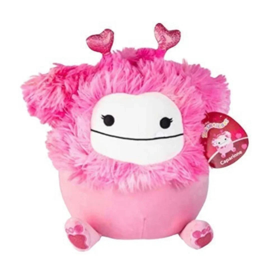 Squishmallows Caparinne the Bigfoot Wearing Heart Headband 11" 2023 Valentine's Collection Stuffed Plush